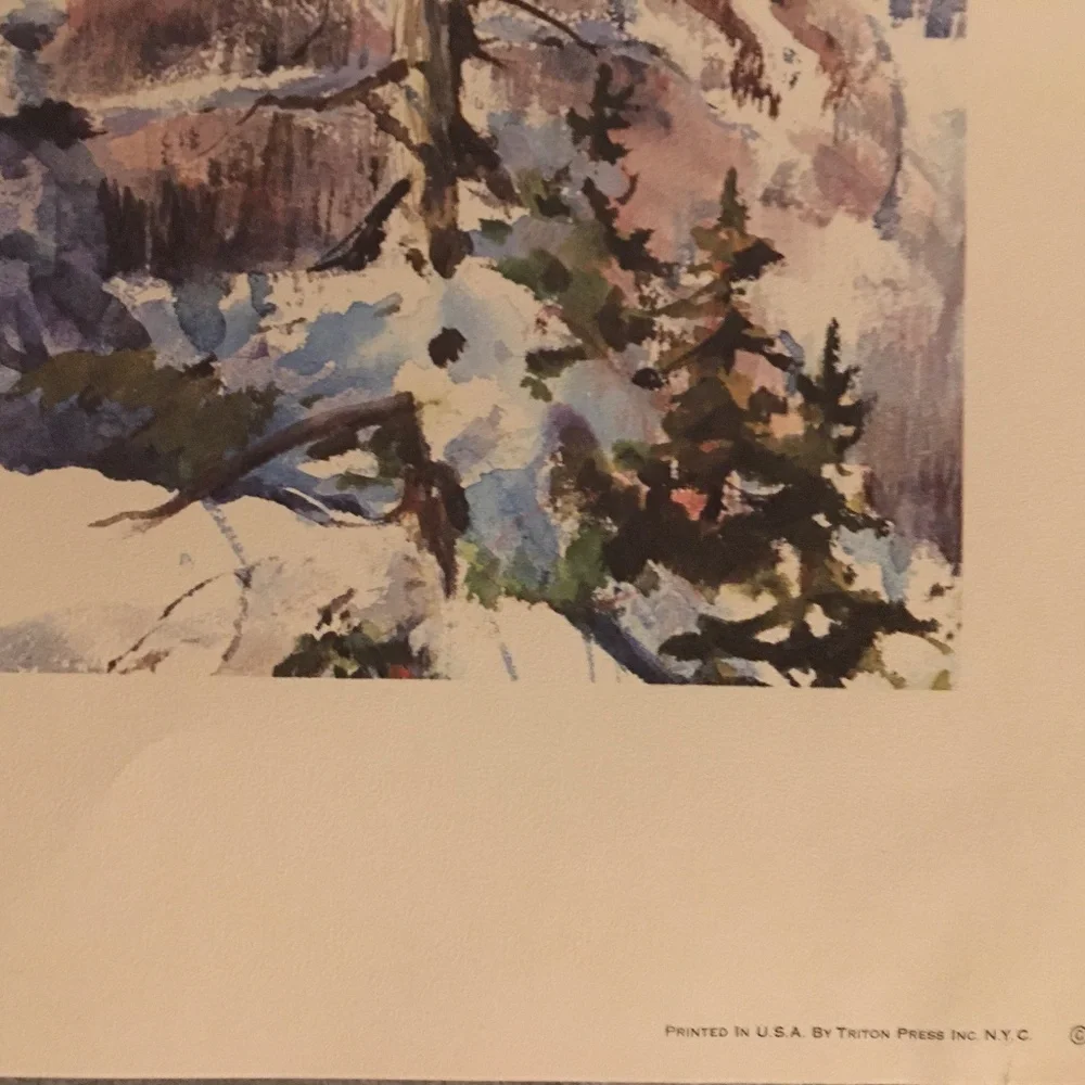 Print Cecile Johnson's watercolor painting "Killington, Vermont." - Picture 3 of 6